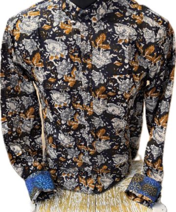chemise blockprint